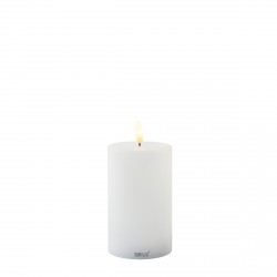 Super White Outdoor Candle Diam 23 x 15 cm