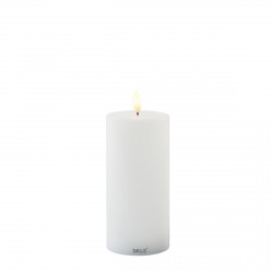 Super White Outdoor Candle Diam 23 x 15 cm