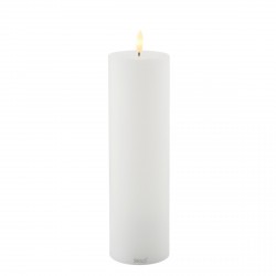 Super White Outdoor Candle Diam 23 x 15 cm