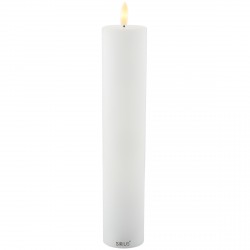 Super White Outdoor Candle Diam 23 x 15 cm