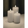 Super White Outdoor Candle Diam 23 x 15 cm