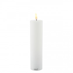 Super White Outdoor Candle Diam 23 x 15 cm