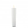 Super White Outdoor Candle Diam 23 x 15 cm