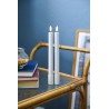 Set of 2 LED Candle Sille 2x25 cm Battery