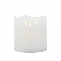 LED Candle Sara Batteries D 15 x H 15 cm