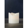 LED Candle Sara Batteries D 15 x H 15 cm