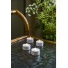 Set of 4 Lone LED Candles 4 x 2 cm with Batteries
