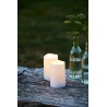 Set of 2 LED Candles Sille 5x6 cm Battery