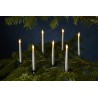 Set of 2 LED Candles Sille 5x6 cm Battery