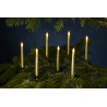 Set of 2 LED Candles Sille 5x6 cm Battery