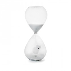 Hourglass white Bear