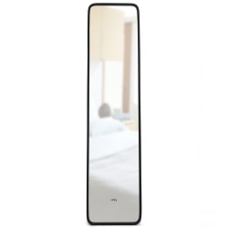 Rectangular HUB mirror with rubber frame