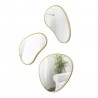 Miroir Hubba Pebble lot de 3