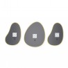 Miroir Hubba Pebble lot de 3