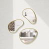 Mirror Hubba Pebble set of 3