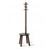 Coat rack stool Pillar