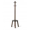 Coat rack stool Pillar