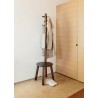 Coat rack stool Pillar