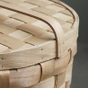 Basket with lid Edition set of 2