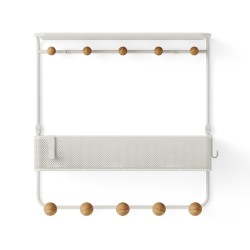 Shelf with hooks Estique