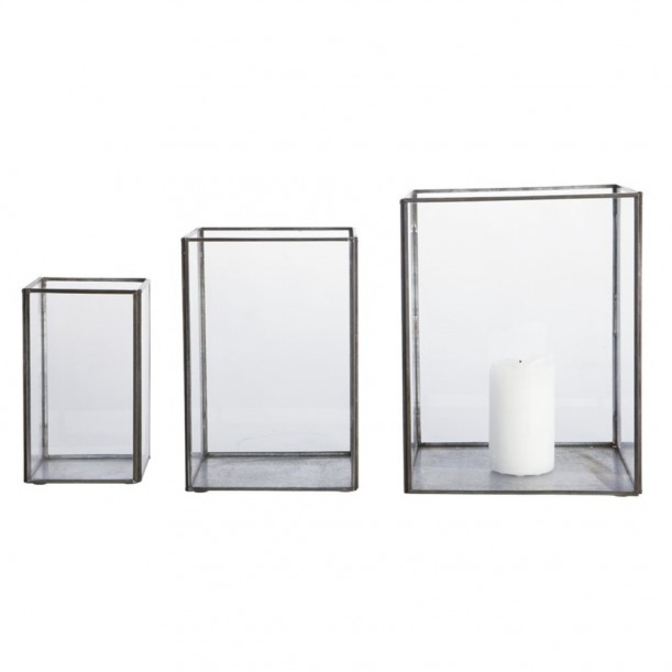 Lantern Pillar set of 3