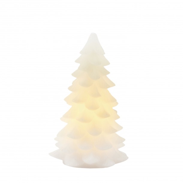 Led sapin H 19cm à Piles