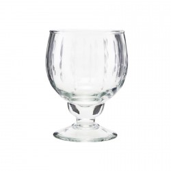 Glass white wine Vintage