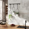 Hanging planters set of 3