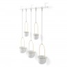 Hanging planters set of 5