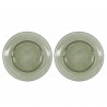 Plate Rain set of 2 diam 27 cm