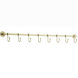 Iron coat rack 8 hooks