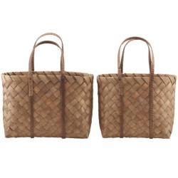 Sac panier Beach lot de 2