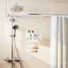 Flex shower caddy