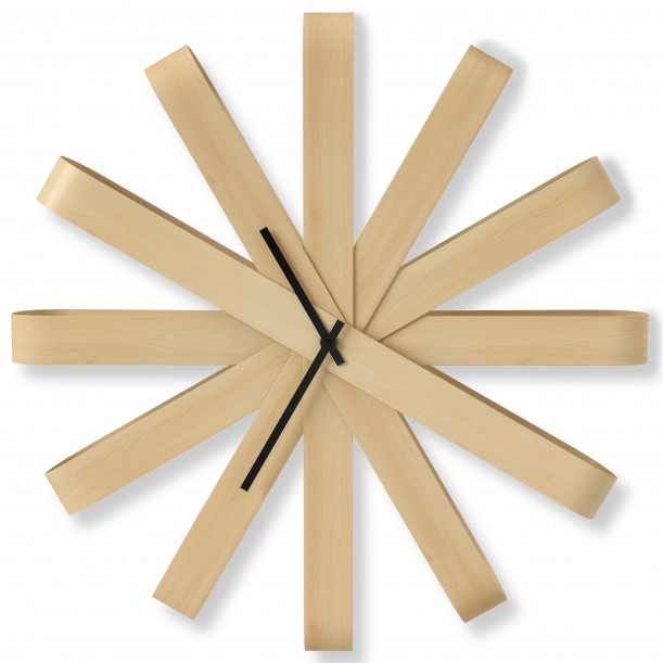 Ribbon Wall Clock dia 51 cm