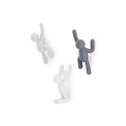 Patères Buddy lot de 3