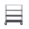 Cart 4 Wheels Trolley h 140 cm