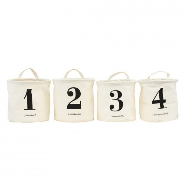 Storage basket 1234 set of 4