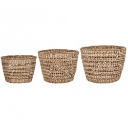 Lot de 3 paniers Ramla