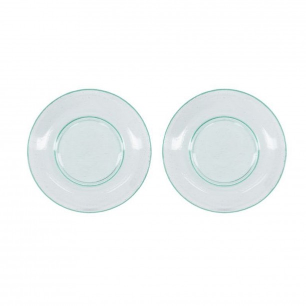 Plate Rain set of 2 diam 21 cm