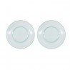 Assiette Rain lot de 2 Diam 21 cm