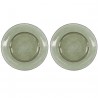 Plate Rain set of 2 diam 27 cm