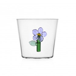 Verre Fleur Lilas