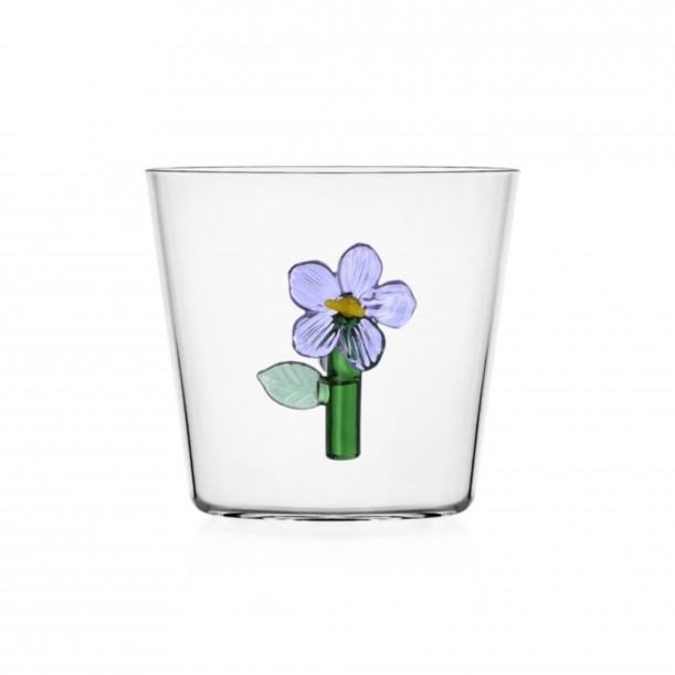 Verre Fleur Lilas