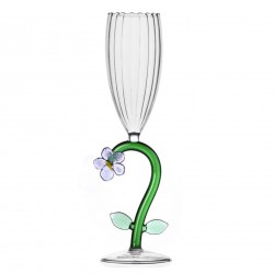 Champagne Flute Lilac Flower