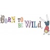 Sticker Mural Born to be Wild