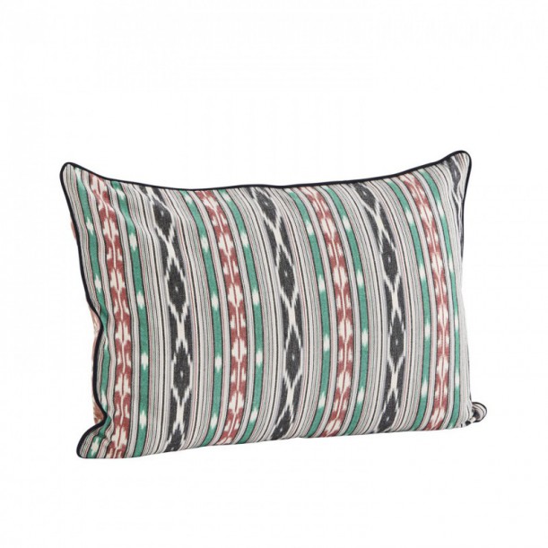 Housse de coussin reversible rose