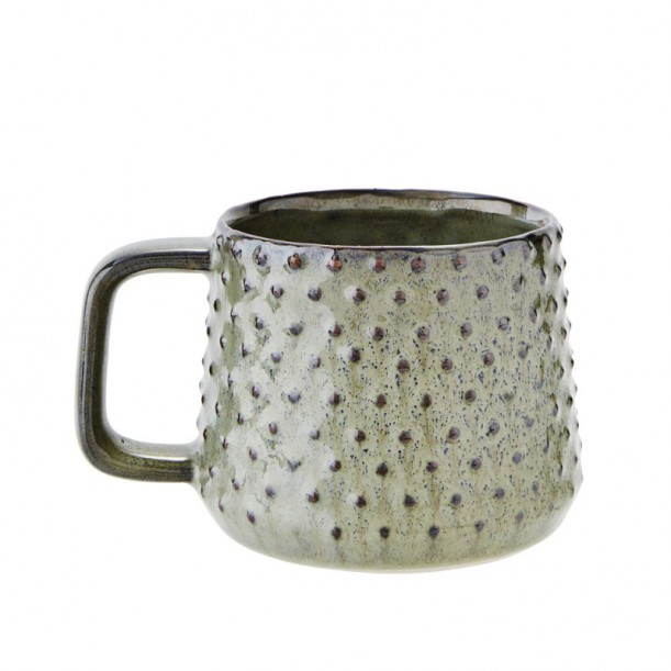 Mug en grès à pois