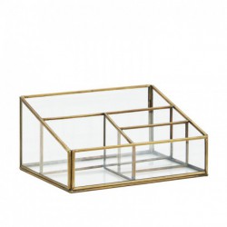 Organiseur en verre 4 compartiments