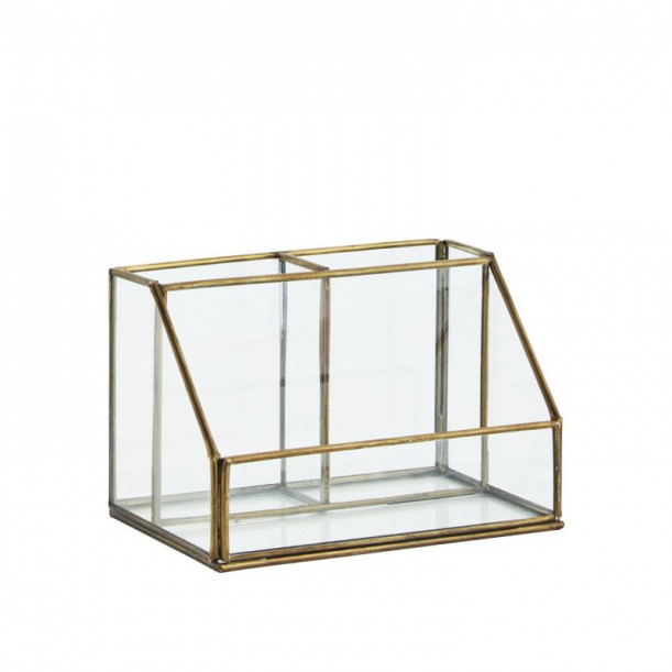 Organiseur en verre 3 compartiments