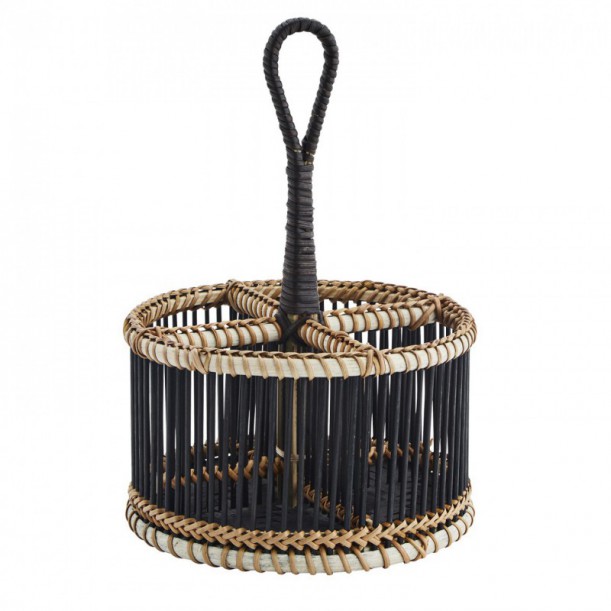 Porte-couverts en bambou